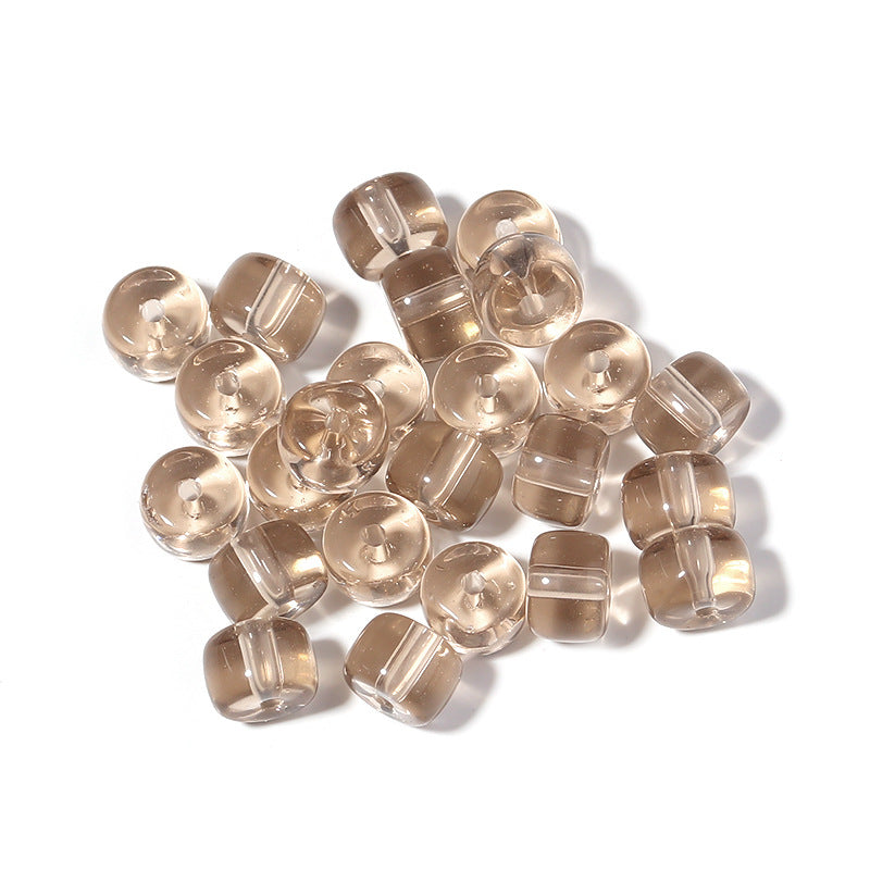 Cuentas al por mayor 50pcs/paquete 8*6 mm oblato